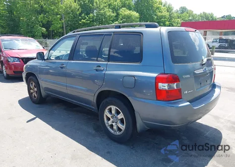 2005 Toyota Highlander V6 из США, поврежденный, VIN JTEEP21A750096989